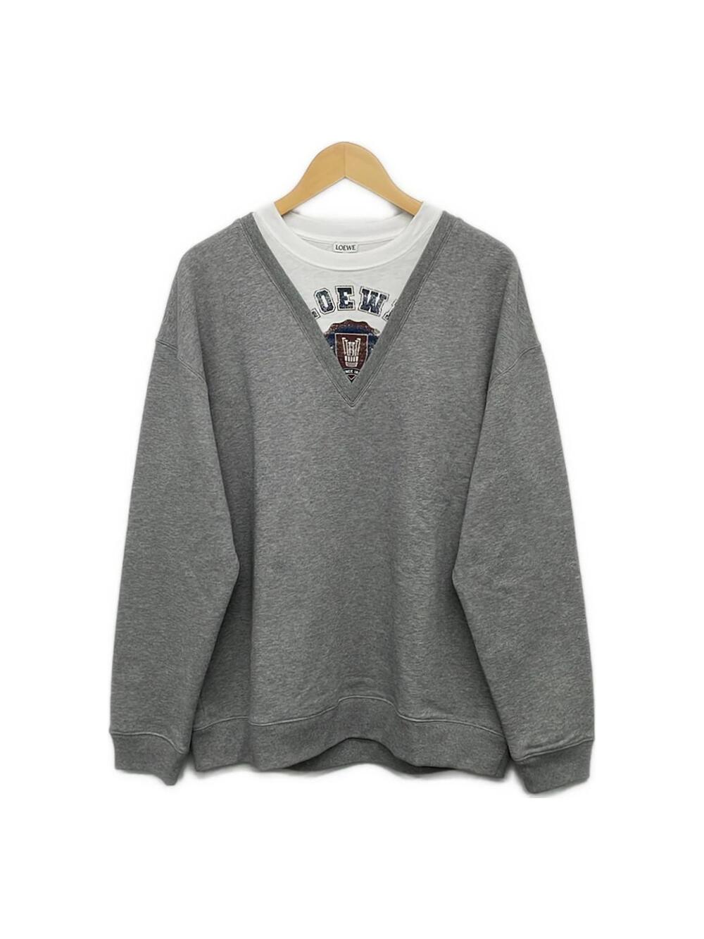 Loewe Gray White Multi Sweatshirt #278593L59B